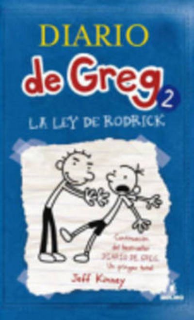 Cover for Kinney · Diario de Greg,La Ley de Rodrick (Book)