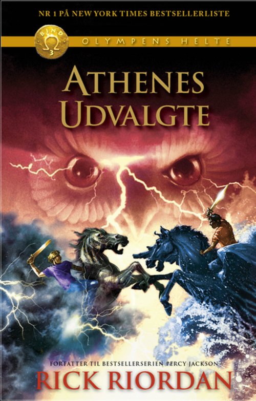 Cover for Rick Riordan · Olympens helte 3 - Athenes udvalgte (Bound Book) [1. Painos] [Indbundet] (2013)