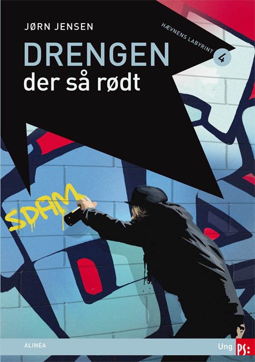 Cover for Jørn Jensen · PS: Ung PS, Hævnens labyrint 4, Drengen der så rødt (Indbundet Bog) [1. udgave] [Indbundet] (2011)