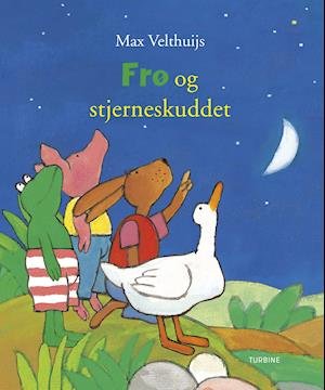 Cover for Max Velthuijs · Frø og stjerneskuddet (Hardcover Book) [1er édition] (2019)