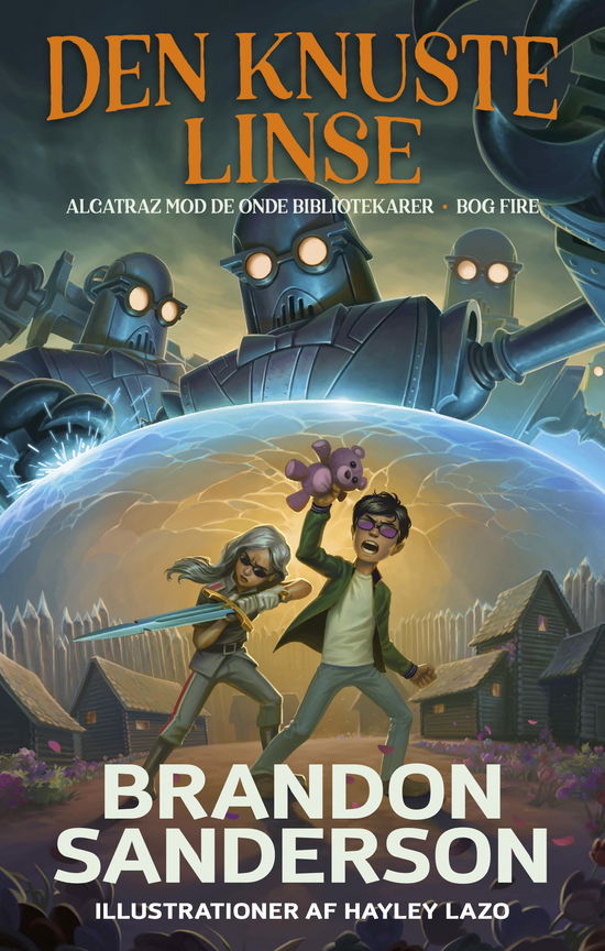 Cover for Brandon Sanderson · Alcatraz mod de onde bibliotekarer: Den knuste linse (Paperback Book) [1e uitgave] (2025)