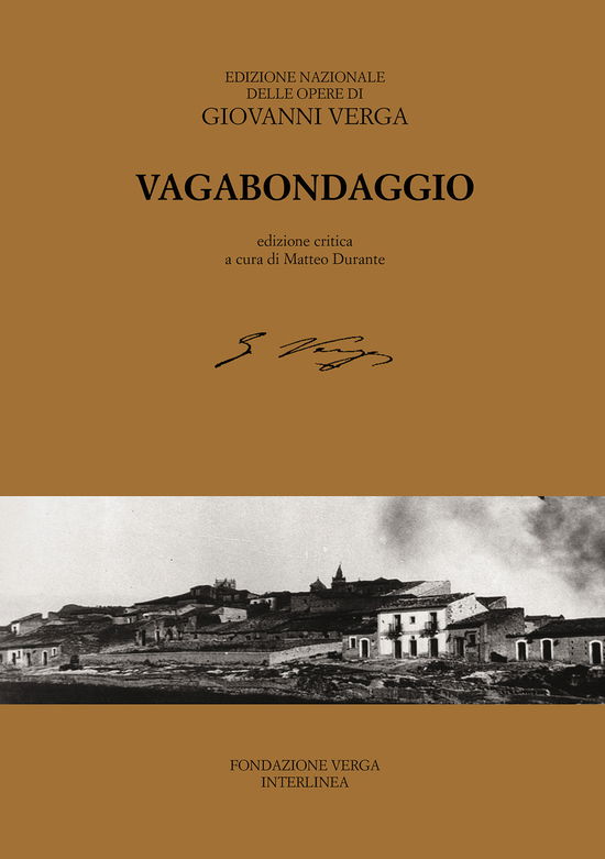 Cover for Giovanni Verga · Vagabondaggio. Ediz. Critica (Book)