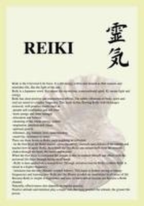 Cover for Jan van Baarle · Reiki -- A4 (Plakat) (2002)