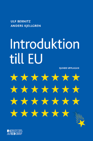 Cover for Anders Kjellgren Ulf Bernitz · Introduktion till EU (Paperback Book) (2021)