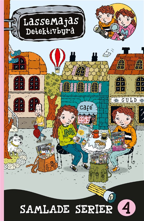 Cover for Susanne Adolfsson · LasseMajas Detektivbyrå samlade serier 4 (Bok) (2024)