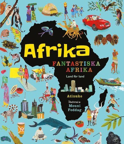 Cover for Atinuke · Afrika, fantastiska Afrika (Map) (2023)