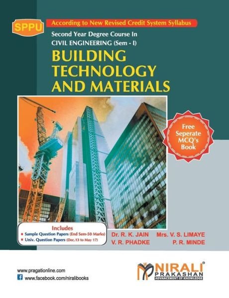 Cover for R K Jain · Building Technology And Materials (Pocketbok) (2017)