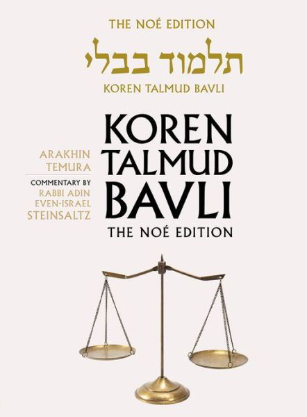 Koren Talmud Bavli: v. 40 - Adin Steinsaltz - Boeken - Koren Publishers - 9789653016019 - 8 mei 2019