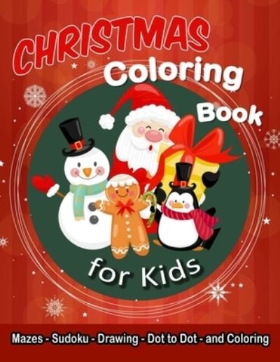 Cover for D de · Christmas Coloring Book for Kids (Paperback Book) (2020)