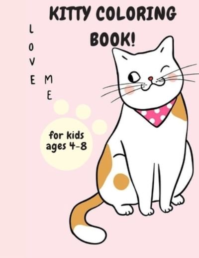 Cover for Zooz Library · Kitty Coloring Books for Kids Ages 4-8 (Pocketbok) (2020)