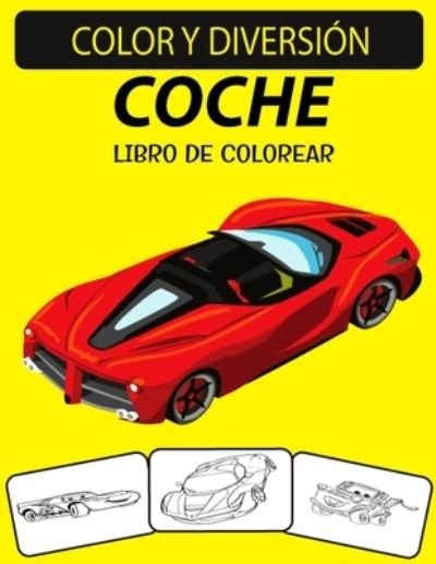 Cover for Black Rose Press House · Coche Libro De Colorear (Taschenbuch) (2020)