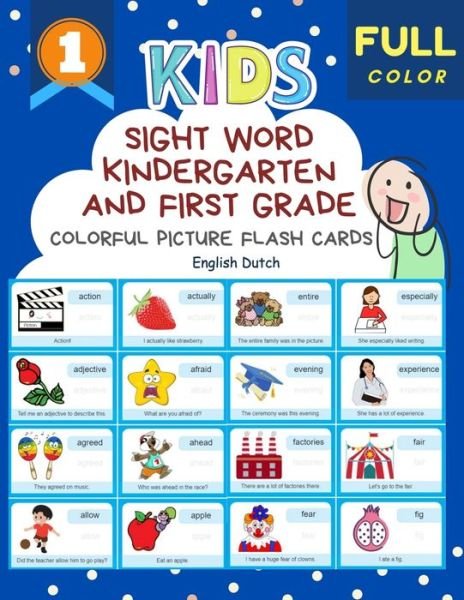 Cover for Smart Classroom · Sight Word Kindergarten and First Grade Colorful Picture Flash Cards English Dutch (Paperback Bog) (2020)