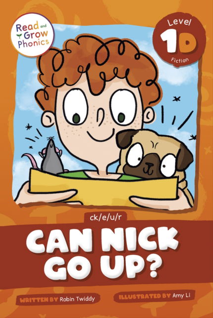 Cover for Robin Twiddy · Can Nick Go Up?: Level 1D (ck/e / u/r) (Taschenbuch) (2025)