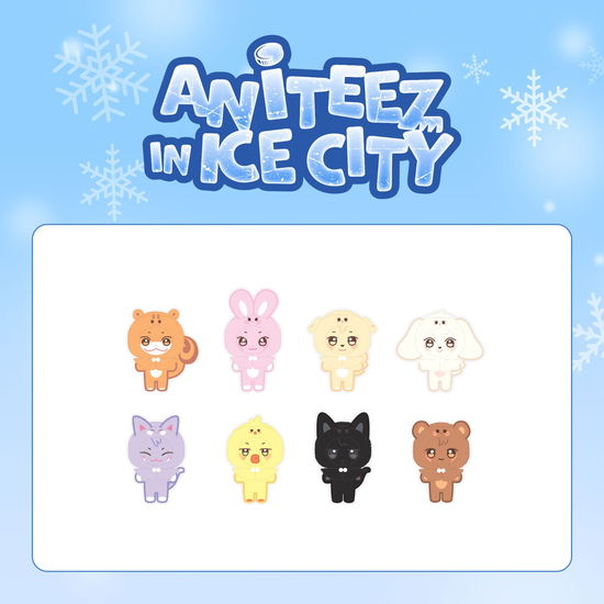 Cover for ATEEZ · Aniteez In Ice City - Plush Doll Cover - A Version (MERCH) [WOOYOnyang] (2024)