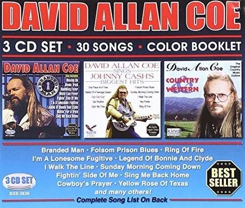 Cover for David Allan Coe · 30 Songs (CD) (2014)