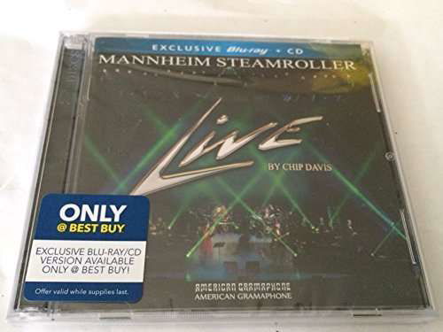 Cover for Mannheim Steamroller · Mannheim Steamroller-live -cd+br- (CD)