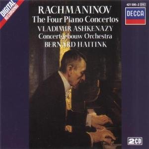 Cover for S. Rachmaninov · Pianoconcert No.1,2,3&amp;4 (CD) (1988)