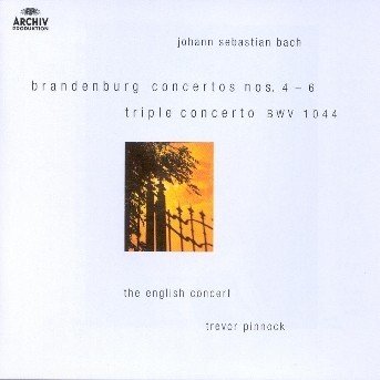 Cover for Pinnock Trevor / English Conce · Bach: Brandenburg Concertos N. (CD) (2005)
