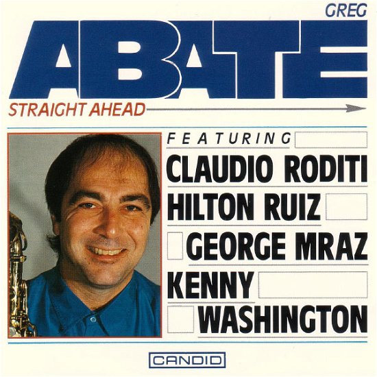 Cover for Greg Abate · Straight Ahead (CD) (2008)