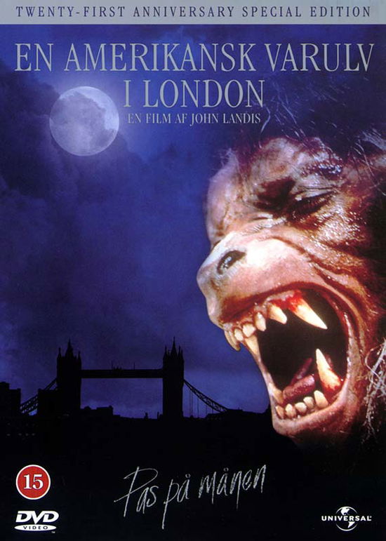 En amerikansk varulv i London (1981) [DVD] - American Werewolf in London - Películas - HAU - 0044007867020 - 25 de septiembre de 2023