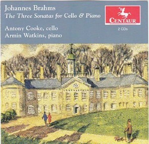 Three Sonatas for Cello & Piano - Cooke / Watkins - Music - CENTAUR - 0044747314020 - March 21, 2012