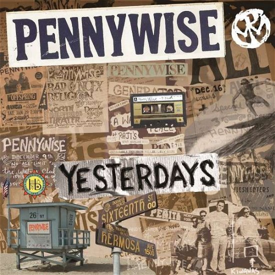 Cover for Pennywise · Yesterdays (CD) (2014)