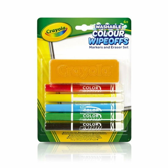 Cover for Crayola · Crayola Dry Wipeoffs Stiften met Wisser 5st. (Toys)