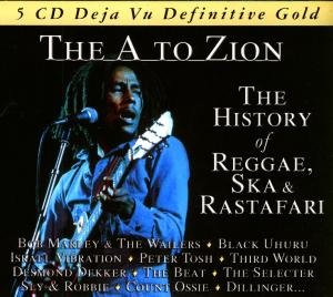 Cover for A to Zion: History of Reggae, Ska &amp; Rastafari / Va (CD) [Box set] (2006)