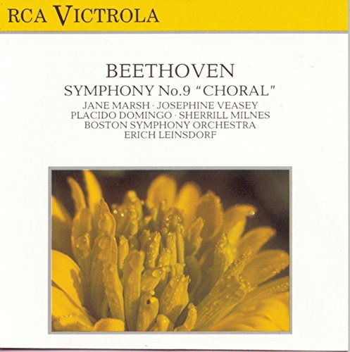 Cover for Beethoven / Domingo,placido / Leinsdorf · Sym 9 Choral (CD) (1988)