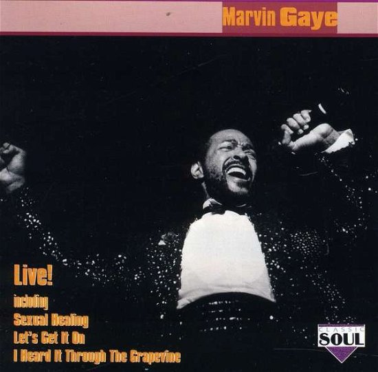 Cover for Marvin Gaye · Live (CD) (2010)