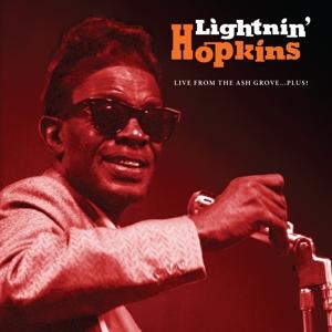 Cover for Lightnin' Hopkins · Live From The Ash Grove...Plus! (LP) (2024)