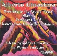 Orchestral Music - Ginastera / Wagner,jan / Odense So - Musiikki - BRIDGE - 0090404913020 - tiistai 25. maaliskuuta 2003
