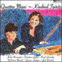 Cover for Novacek / Jaffe / Distler / Grace / Rybak · Quattro Mani: Kindred Spirits (CD) (2008)