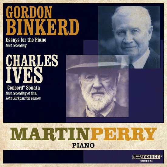 Cover for Martin Perry · Binkerdivesessays 4 Piano (CD) (2013)