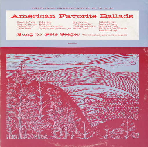 American Favorite Ballads Vol. 1 - Pete Seeger - Música - FAB DISTRIBUTION - 0093070232020 - 30 de mayo de 2012