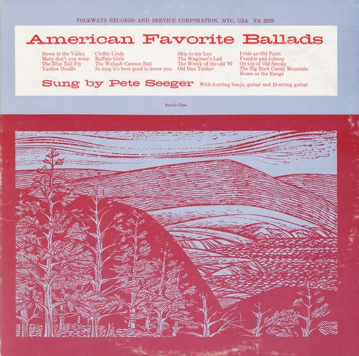 American Favorite Ballads Vol. 1 - Pete Seeger - Musiikki - FAB DISTRIBUTION - 0093070232020 - keskiviikko 30. toukokuuta 2012