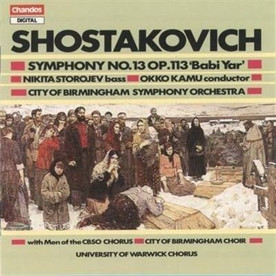 Symphony No.13 Op 113 (1962) Baby Yar - Dmitri Shostakovich  - Musik -  - 0095115854020 - 