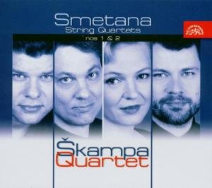 Smetana - String Quartets 1 & 2 - Skampa Quartet - Music - SUPRAPHON RECORDS - 0099925374020 - August 4, 2003