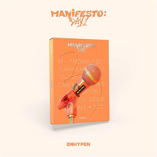 Cover for Enhypen · Manfesto : Day 1 (M Ver.) (CD) (2022)