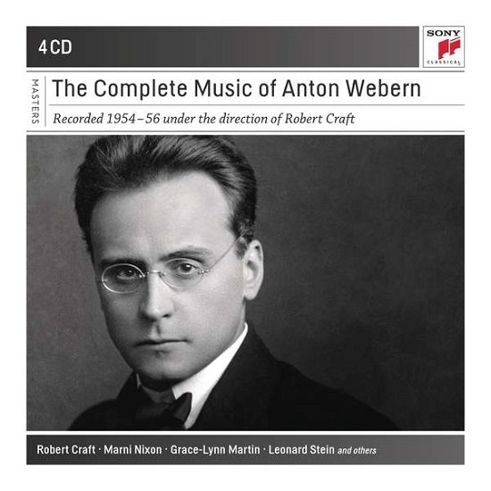 Cover for Robert Craft · The Complete Music of Anton Webern - Recorded Under the Direction of Robert Cr (CD) (2022)