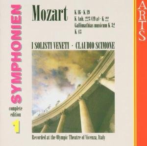 Early Symphonies Vol Arts Music Klassisk - I Solisti Veneti / Scimone - Music - DAN - 0600554710020 - May 5, 1996