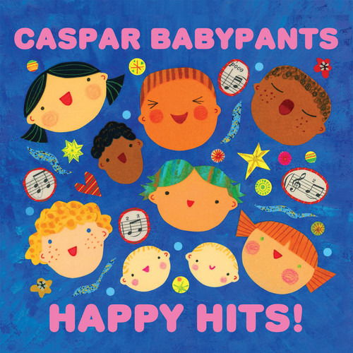 Cover for Caspar Babypants · Happy Hits (LP) (2018)