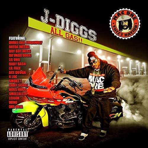 Cover for J-Diggs · All Gas (CD) (2014)