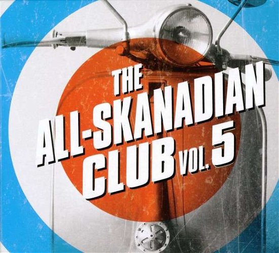 Cover for All-skanadian Club 5 / Various (CD) (2011)