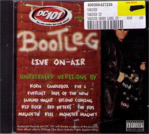 Cover for Various Artists · Bootleg Live On-Air: Washington Dc Wwdc (CD)