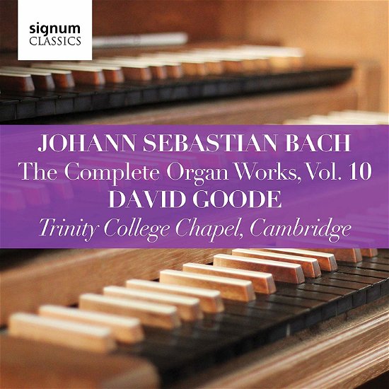 Cover for Bach,j.s. / Goode · Complete Organ Works 10 (CD) (2019)