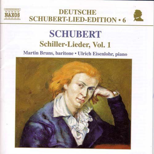 Schubertschillerlieder Vol 1 - Brunseisenlohr - Musik - NAXOS - 0636943474020 - 21. maj 2001