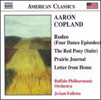 Coplandfour Dances From Rodeo - Buffalo Pofalletta - Musiikki - NAXOS - 0636943924020 - maanantai 31. heinäkuuta 2006