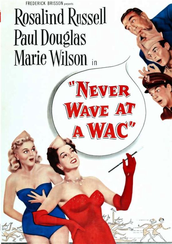 Cover for Never Wave at a Wac (DVD) (2015)