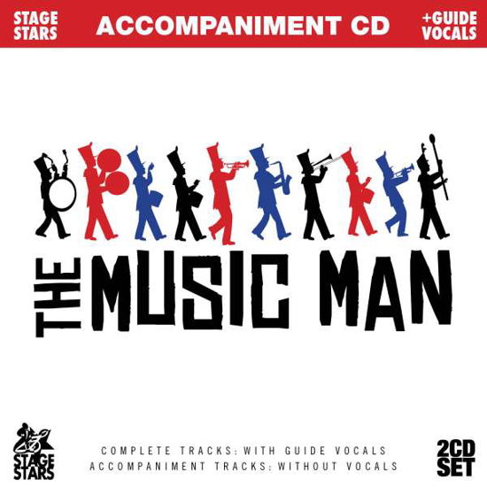 Cover for Karaoke Accompanyment &amp; Guide Vocal · The Music Man (2cd)  (Broadway Accompaniment Music) (CD) (2019)